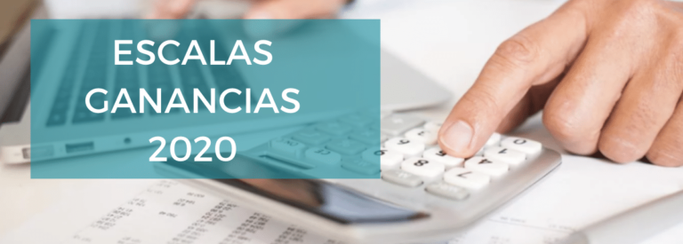 Escalas Ganancias 2020