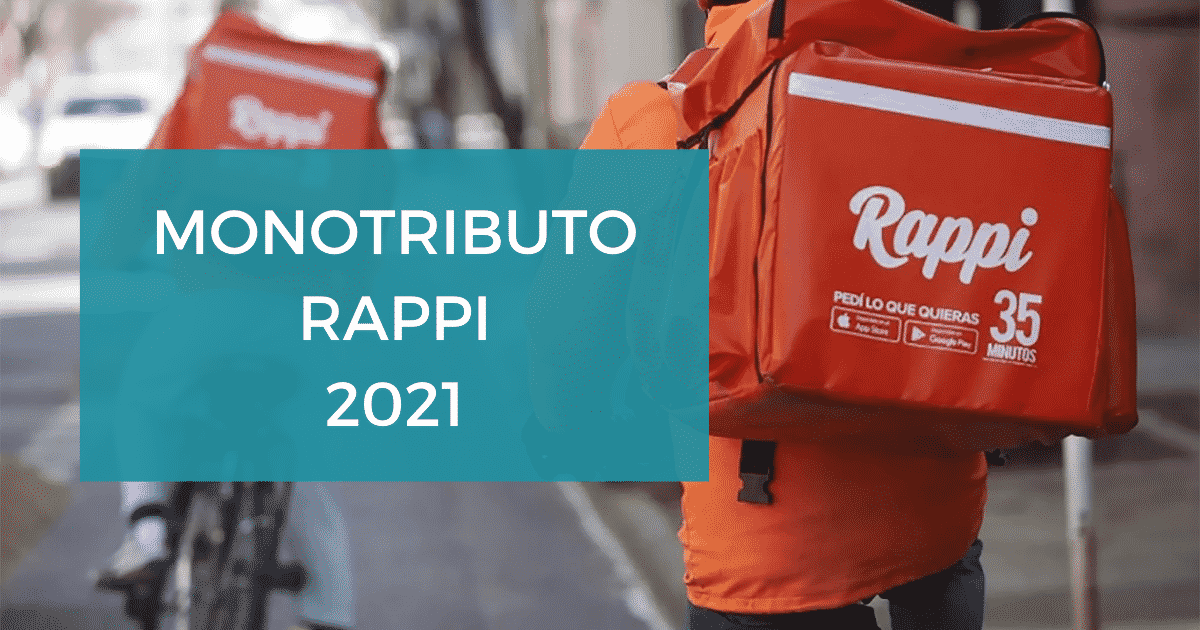 Monotributo para Rappi 2021: Tutorial para darse de alta ...