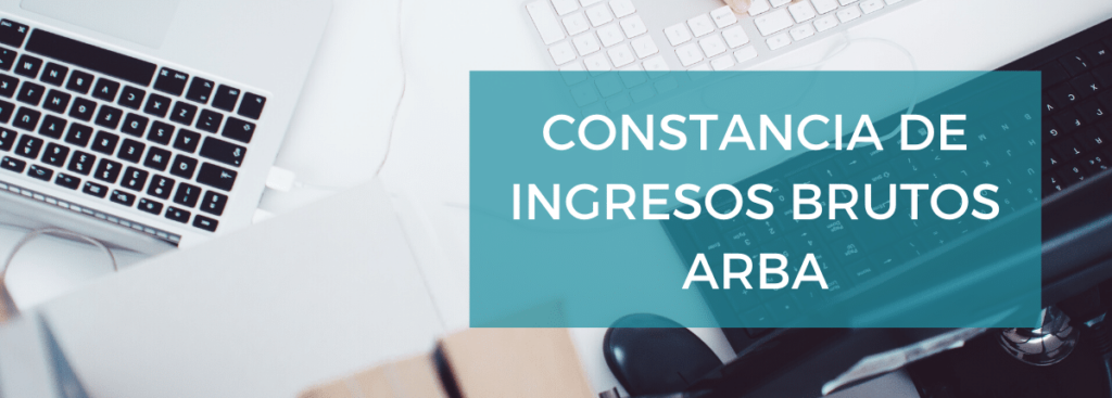 Constancia de inscripción Ingresos Brutos arba