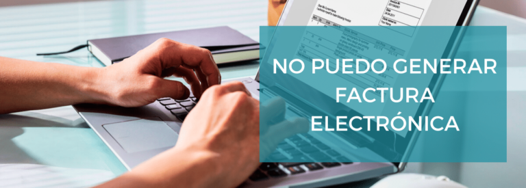 no puedo emitir factura electronica afip