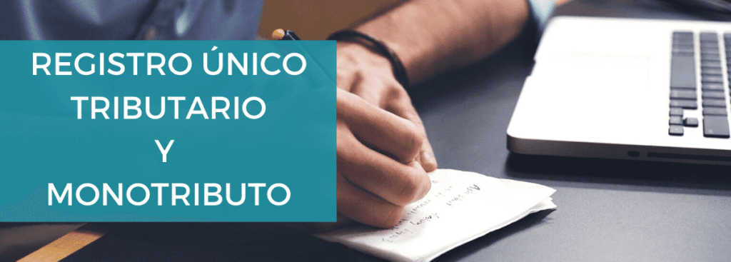 registro único tributario recategorización monotributo