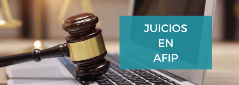 juicios afip