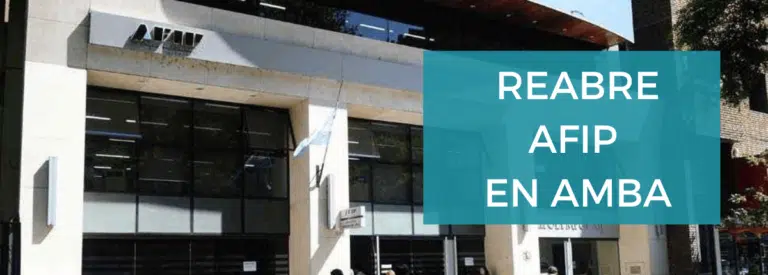 Reabre AFIP en AMBA durante la cuarentena