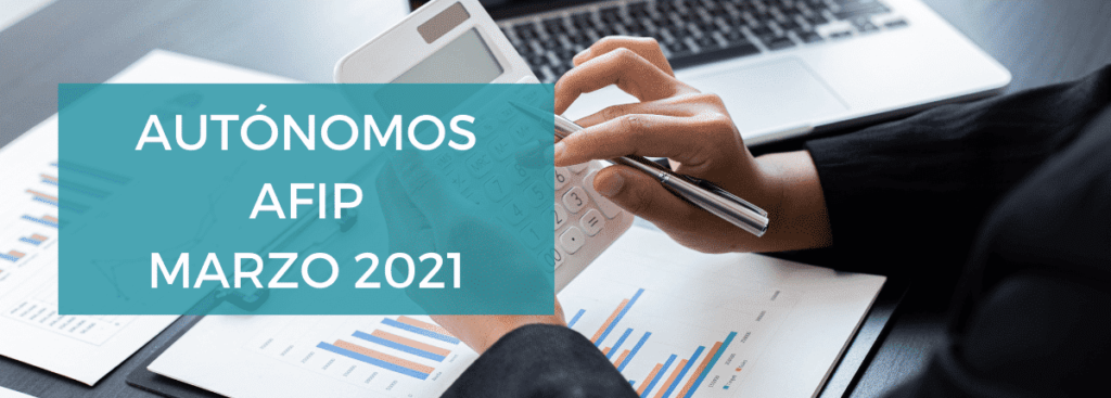 autónomos categorías marzo 2021