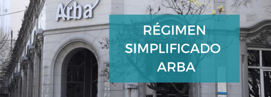 Régimen simplificado Arba