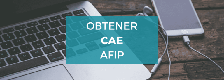 como obtener cae afip