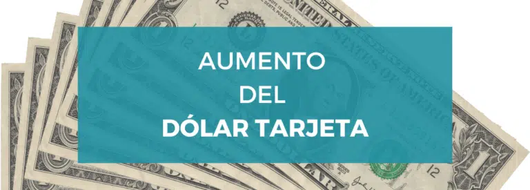 Aumentó el dólar tarjeta y dólar turista