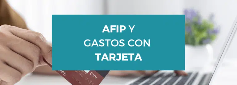 AFIP investiga gastos con tarjeta