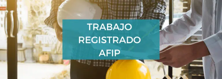 Trabajo registrado AFIP