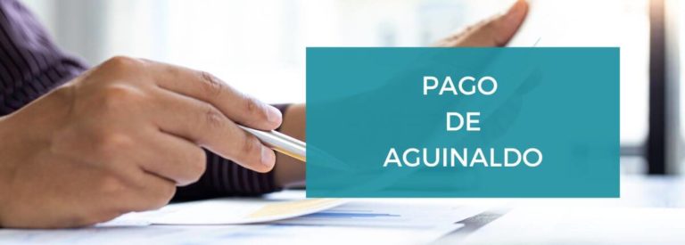 Fechas de pago del aguinaldo