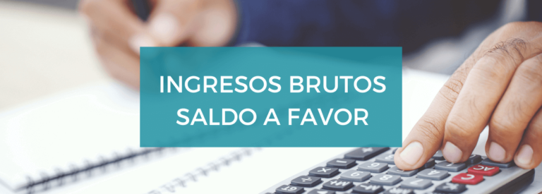 Ingresos Brutos saldo a favor