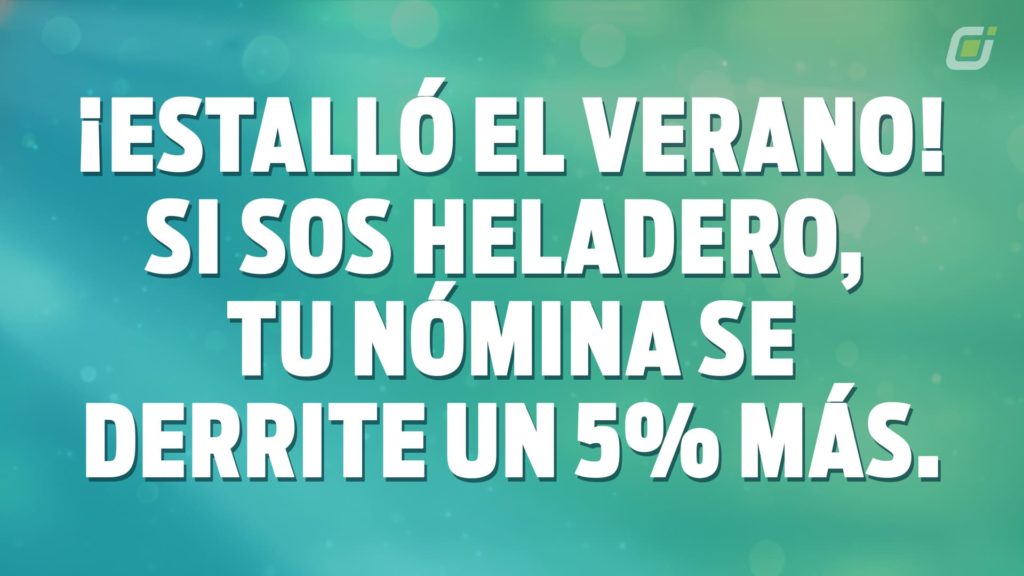 Liquidación sueldos heladeros